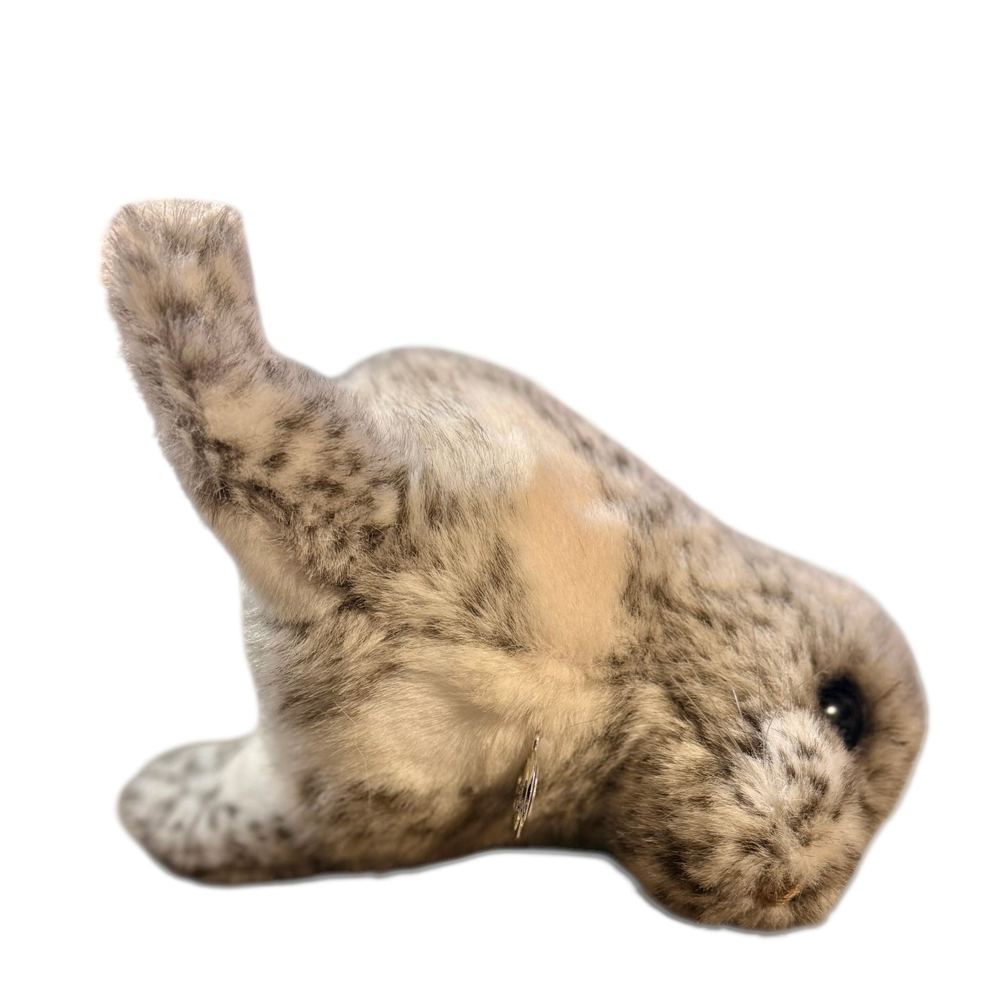 'Scooba', Vintage Gund Collector's Classic Baby Sea Lion Plush Grey & White Spotted Coat EUC