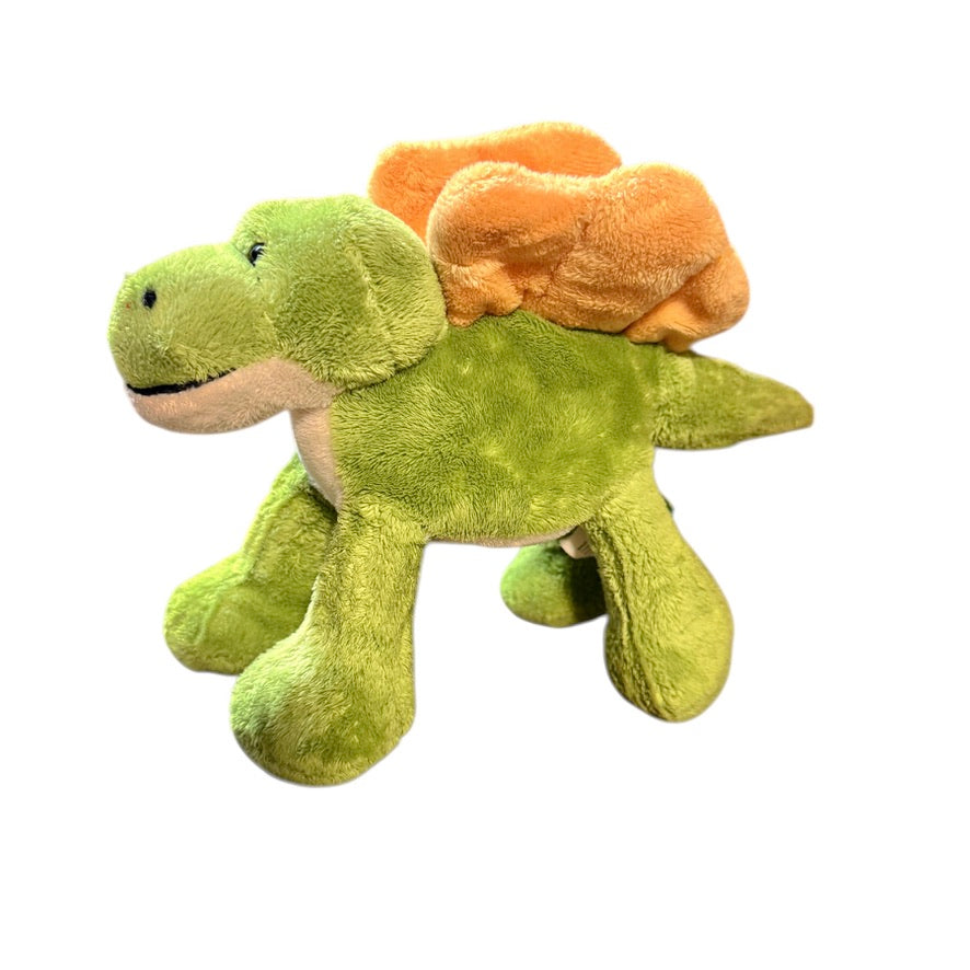 Wild Republic Plush Toy Stegosaurus Finger Puppet in Good Preowned Condition