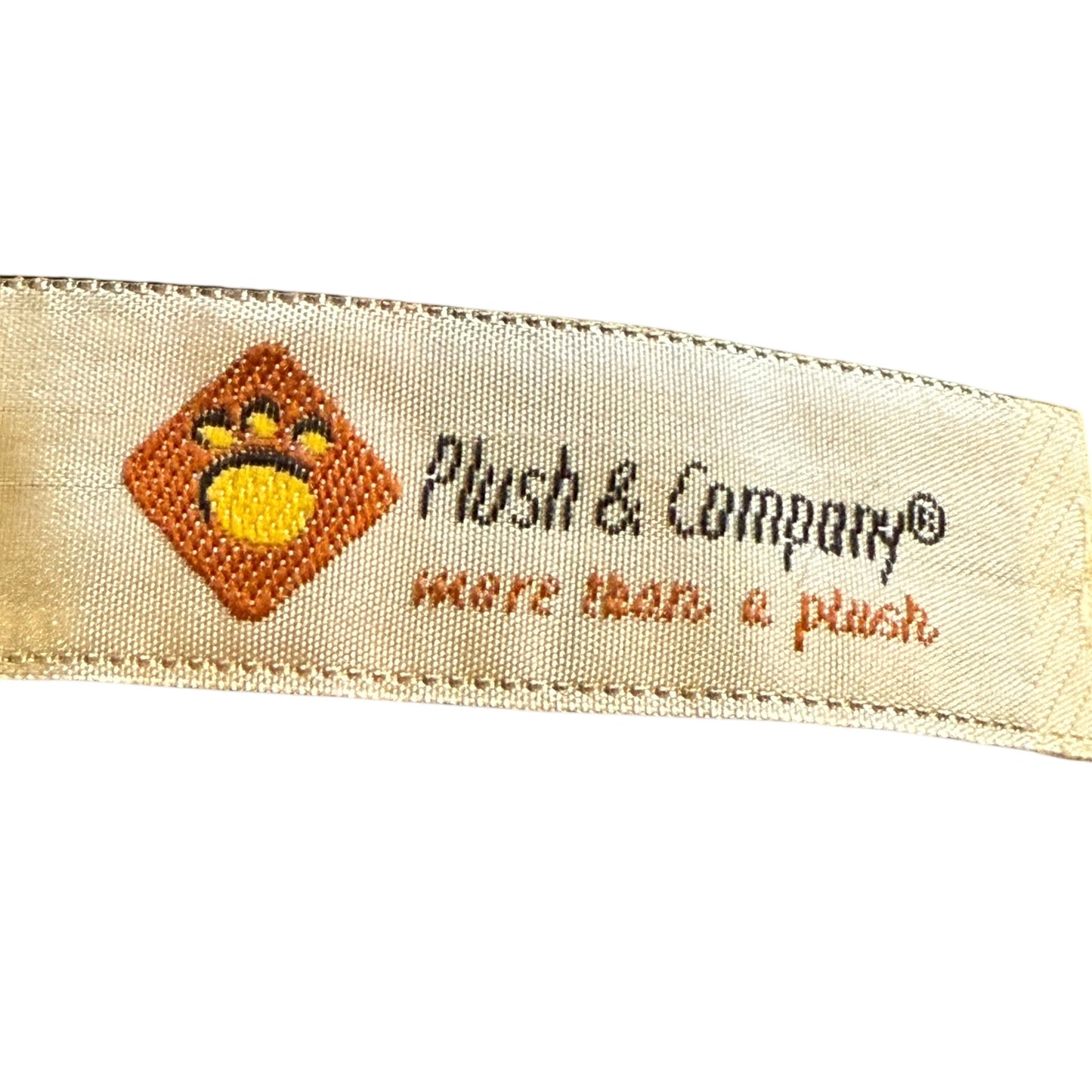 Adorable Chicken/Hen by Plush & Company Stuffed 8" in Cream/Golden Brown & Red in EUC