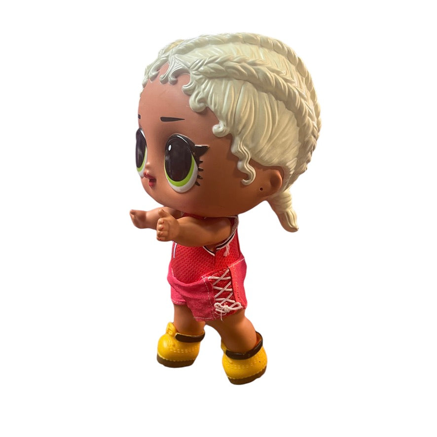 2021 MGA LOL MC Swag Big Baby Sister Big Head 11" Vinyl Fashion Baby Doll