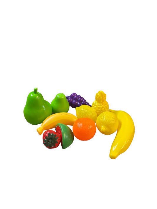 Eleven Piece Lot Mixed Fruit, Just Right for Imaginative Play