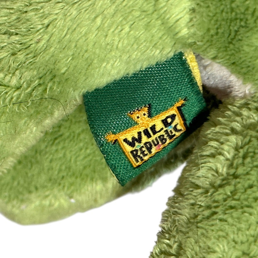 Wild Republic Plush Toy Stegosaurus Finger Puppet in Good Preowned Condition