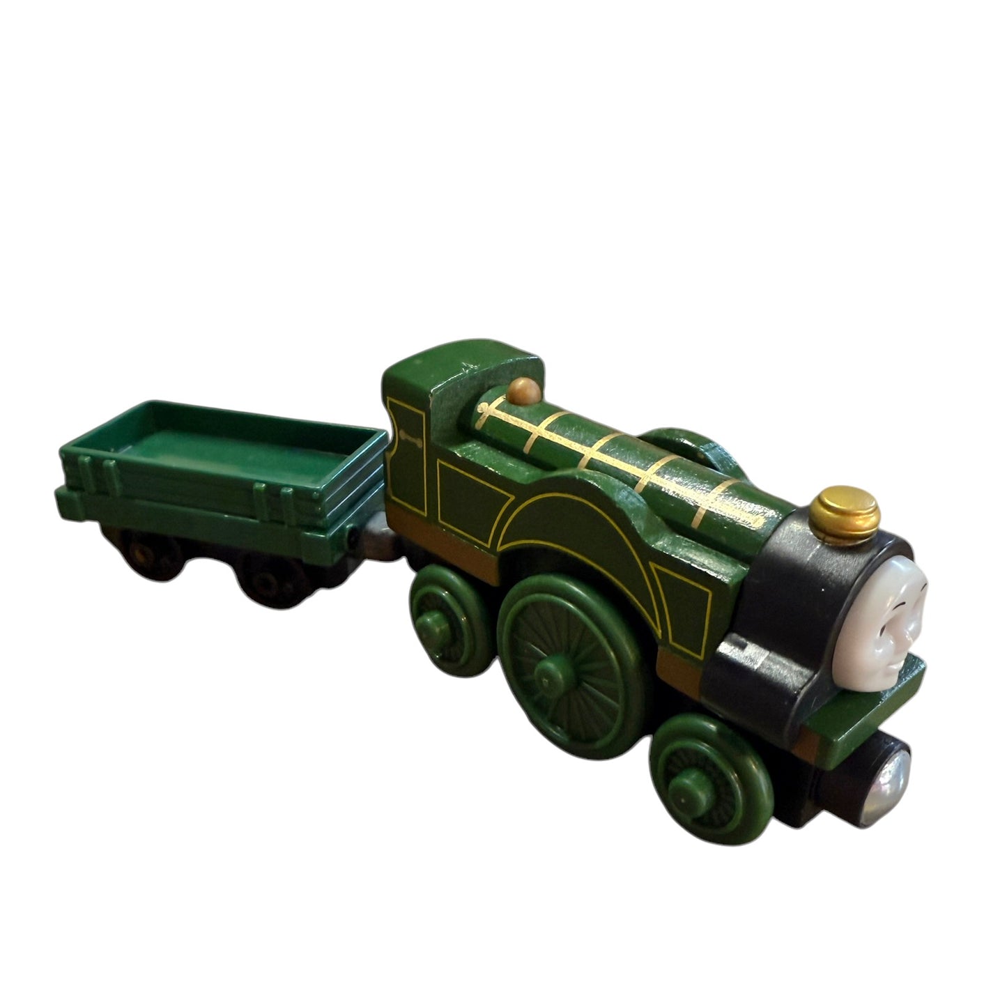 Thomas & Friends Magnetic Emily & Take and Play Green Tender Cargo Car, Preowned