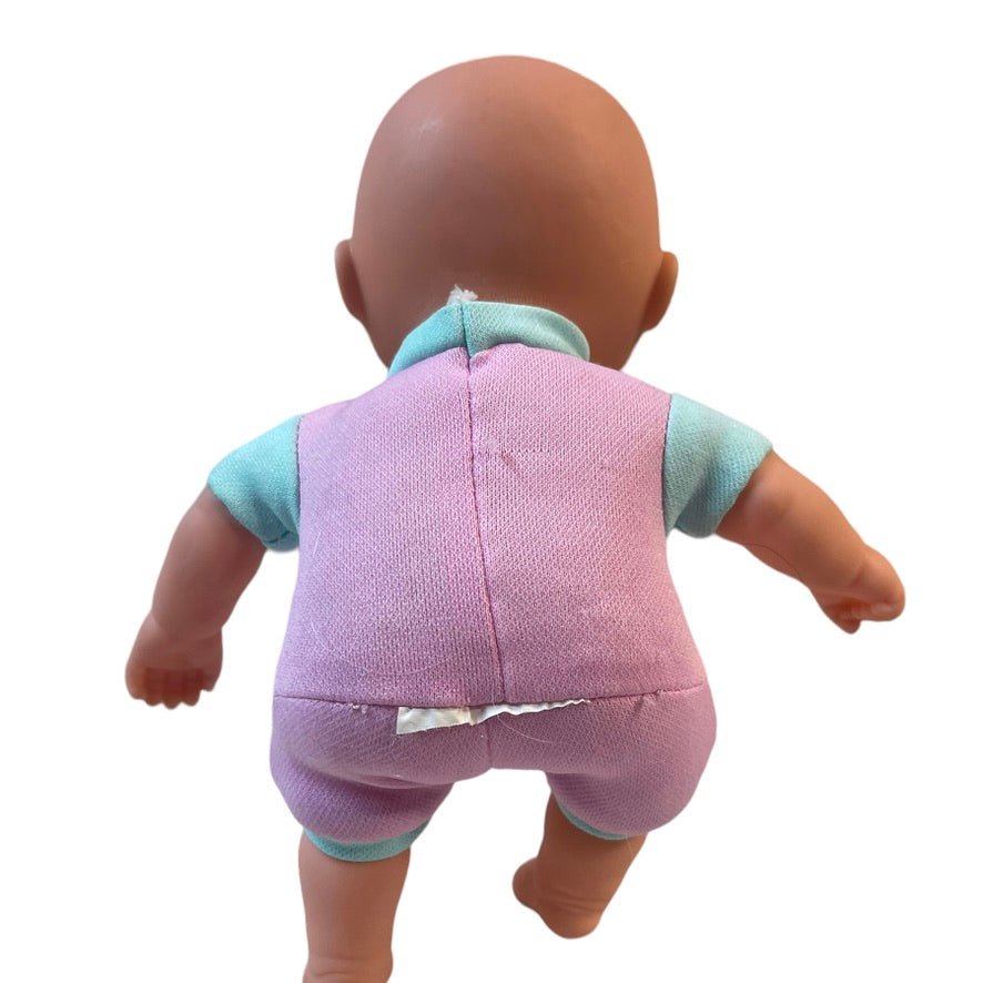 My Sweet Love 8" Baby with Blond Vinyl Hair & Aqua and Pink Clothing with Unicorn Detail