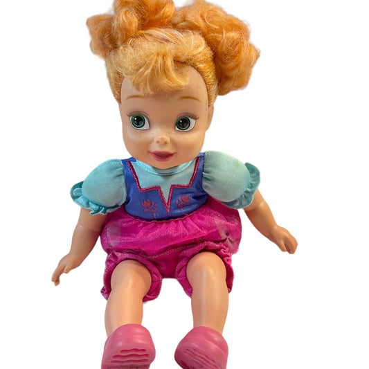 Tollytots, My First Princess 12" Baby Doll, Anna from Frozen, Disney  in Original Outfit EUC