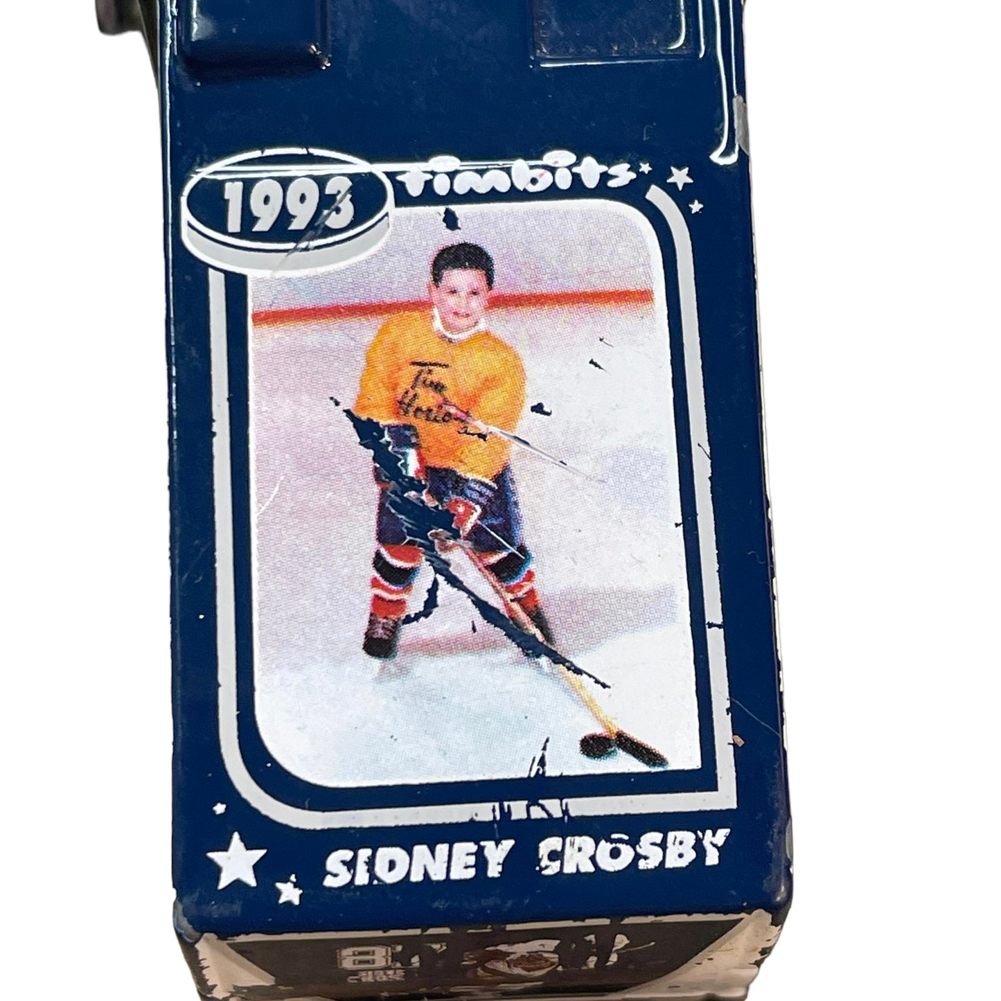Rare 1993 Sidney Crosby Timbits Maisto Die Cast Zamboni Toy Vehicle Preowned