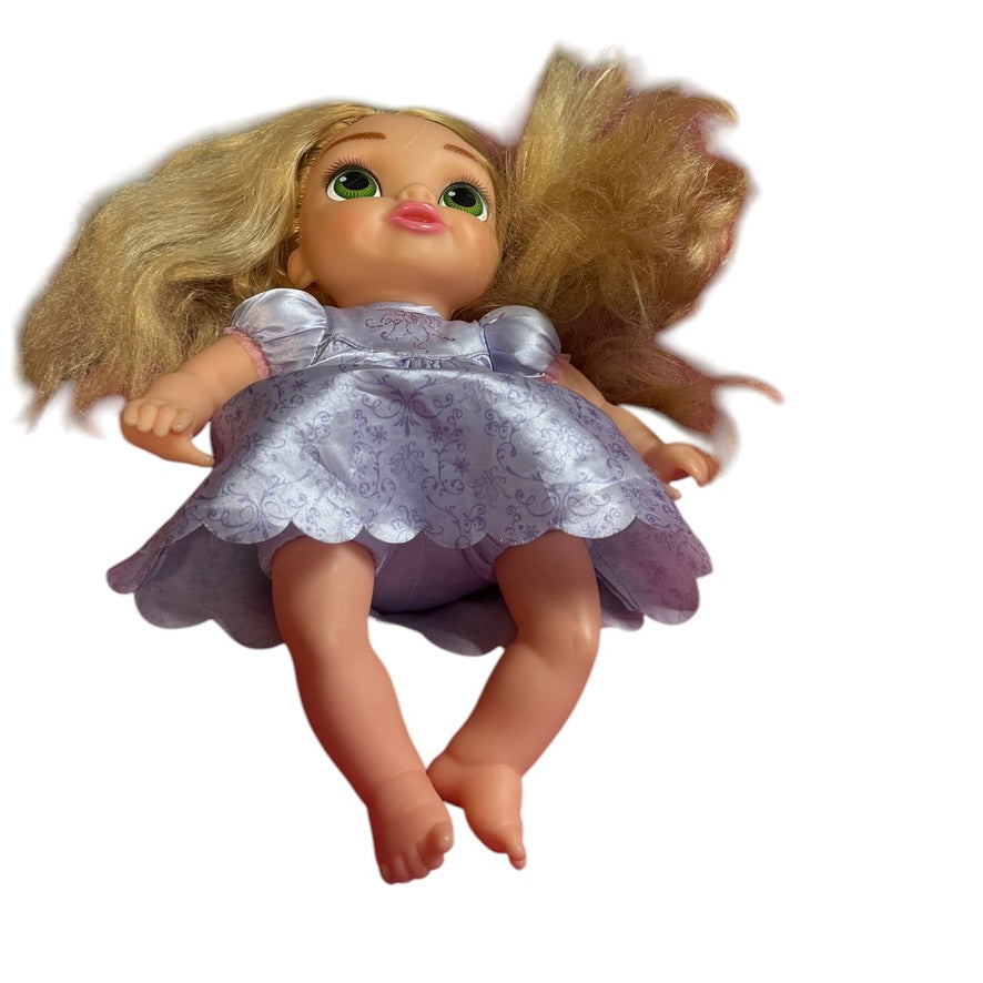 Royal Rapunzel Baby Doll, Disney Jakks Pacific Inc. Luxurious Hair, Original Outfit, So Pretty!