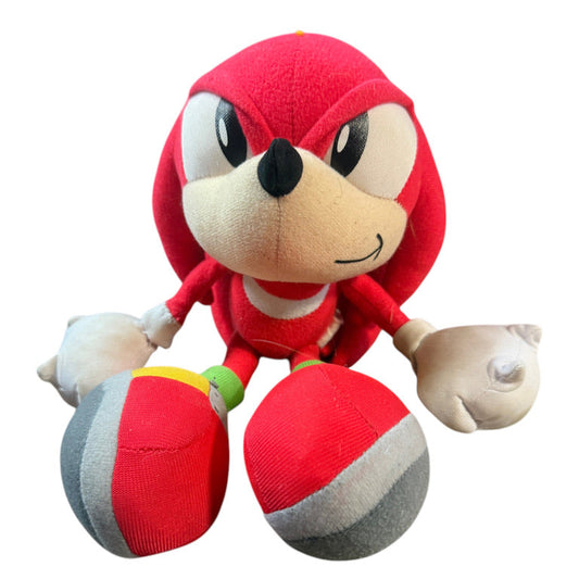 Jakks Pacific Sega Gaming Sonic the Hedgehog Knuckles Stuffed Animal Plush Toy