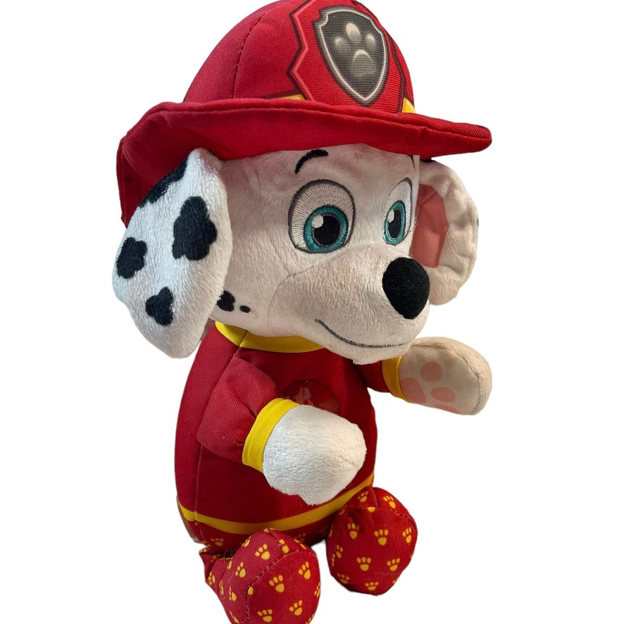 Snuggle Up Paw Patrol Marshall Light Up Pup Musical Lullaby Plush Dalmatian by SpinMaster