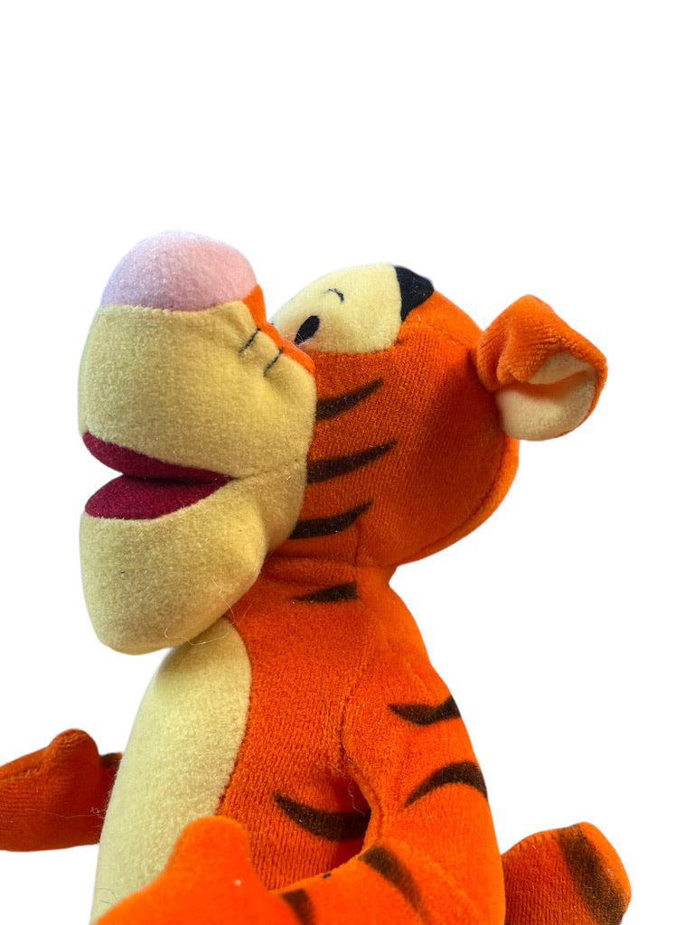 Tigger 11" Mattel Stuffed Animal Plush Standing Toy in EUC, Classic Cuddly Tigger!