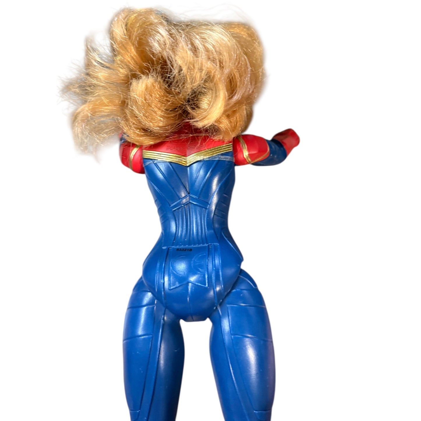 Captain America & Captain Marvel from Marvel Avengers Titan Hero Series 12" Action Figures GUC