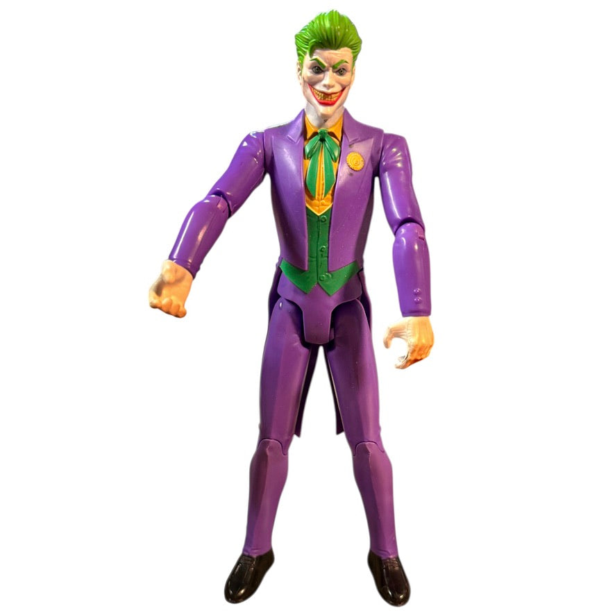 Batman and Joker, DC Comics 12" Action Figures in Good Preowned Condition