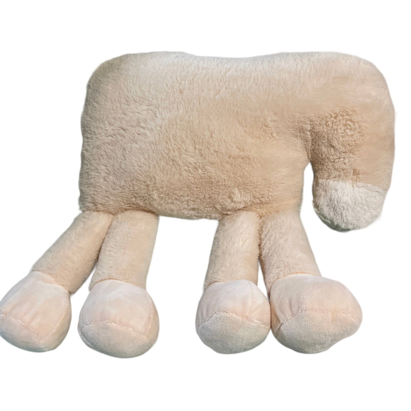 Goats on the Roof, Ultra Soft Plush Horse PillowStuffed Animal Toy 15"x16" Wobbly Legs in EUC