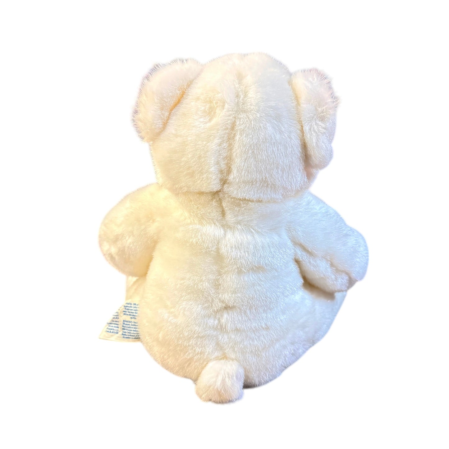 Build-A-Bear Seated Polar Bear, Bright White with Pretty Blue Eyes & a Satin Nose, 11” in GUC.  x