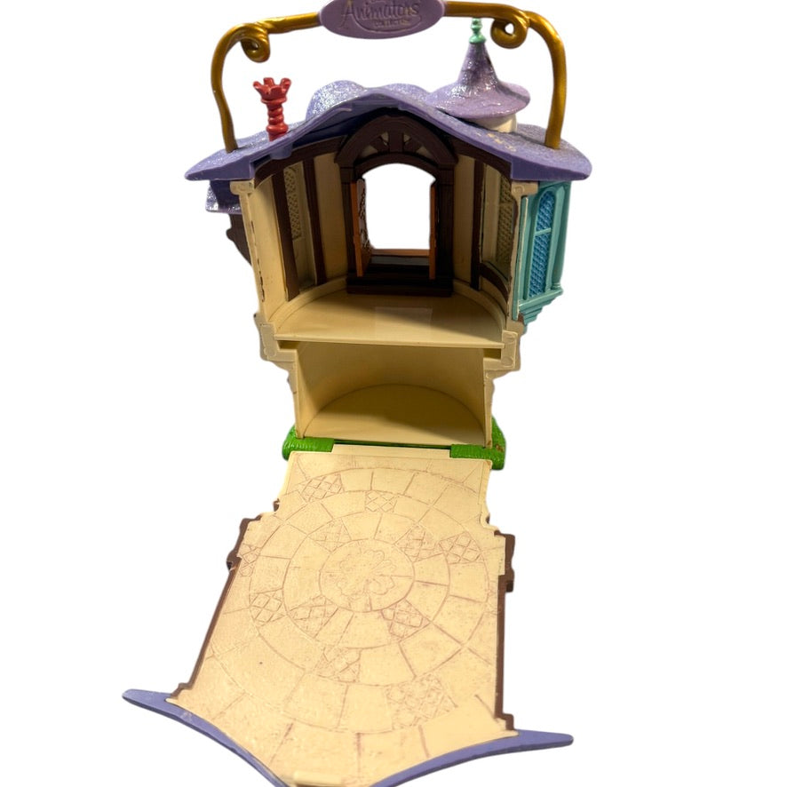 Disney Animators' Littles Rapunzel Tower Play Set, Tower Only Good Preowned Condition