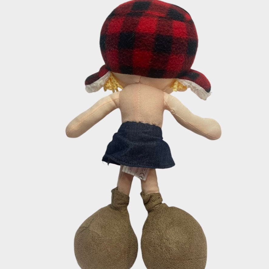 Canadian Outgdoor Girl Kickin's Kids 12" Toy Doll Preowned in EUC with Missing Jacket