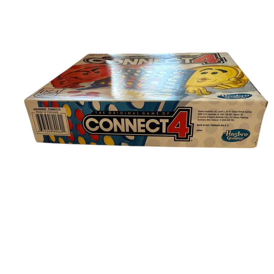 Hasbro Games, Connect 4 Original Game of Strategy for AGES 6+ in Good Preowned Condition