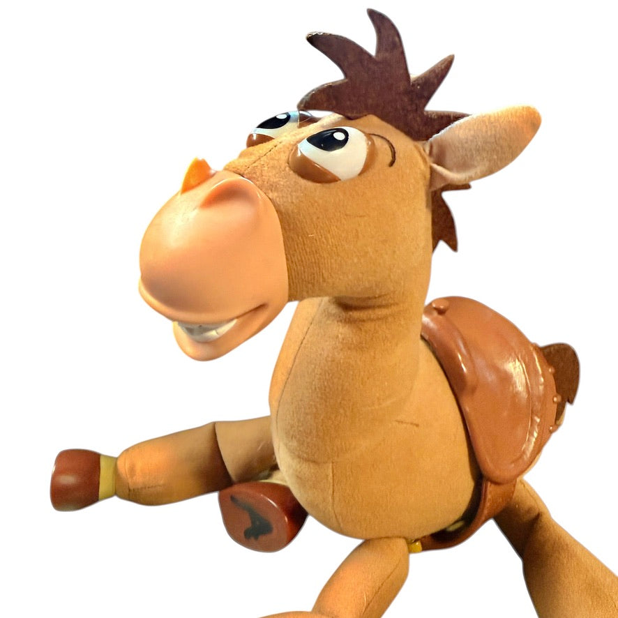 Disney Pixar Toy Story 17" Bullseye Plush Stuffed Animal Toy in GUC, Disconnected Sound Box