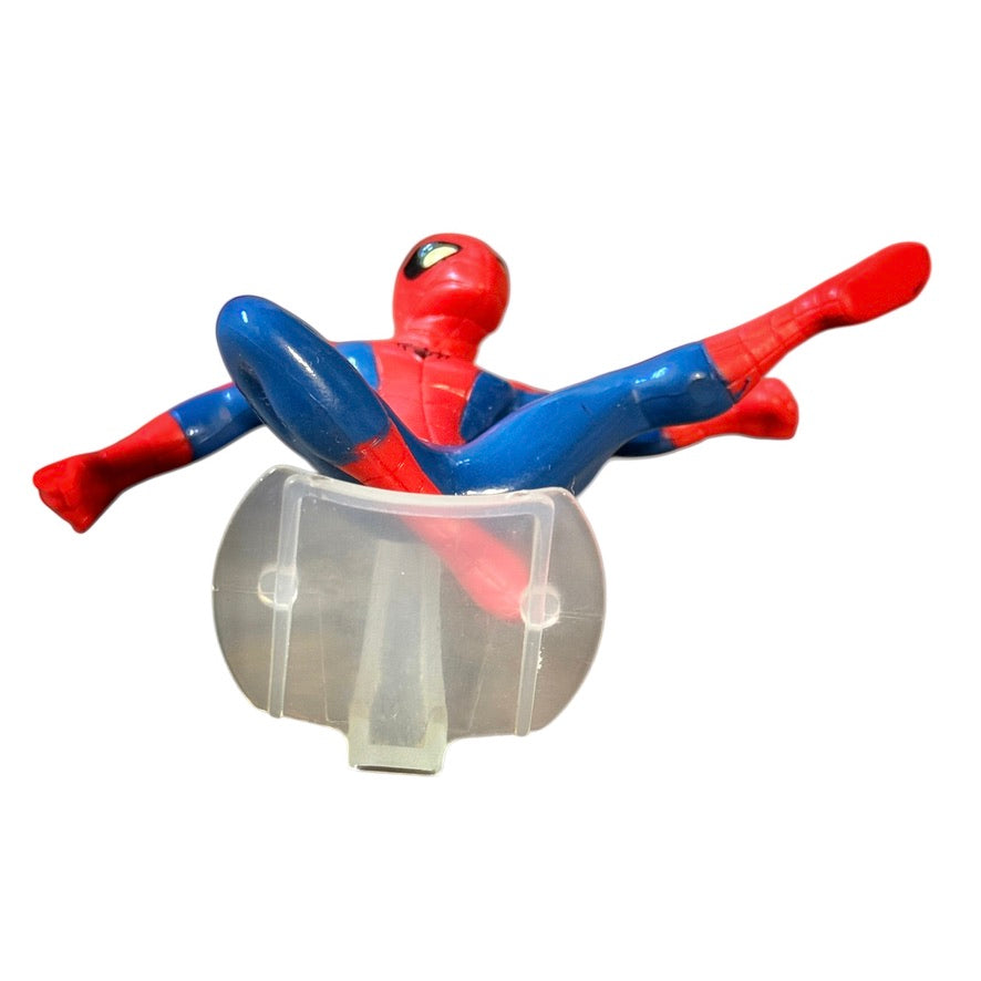 2008 Marvel Adelaide Amazing Spiderman 3" Figure with Stand, Collectible, Toy, Cake Topper