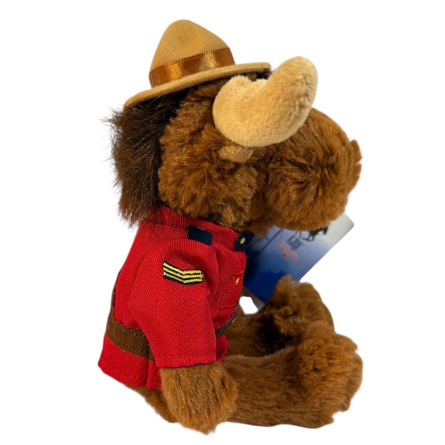 RCMP Foundation 9" Plush Stuffed Sargeant Bullmoose by Stuffed Animal House Preowned with Tags