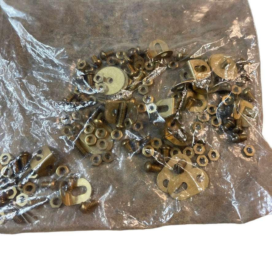Vintage Meccano Building Set, 49 Pieces with Additional Bag of Hardware, Includes 2 Manuals