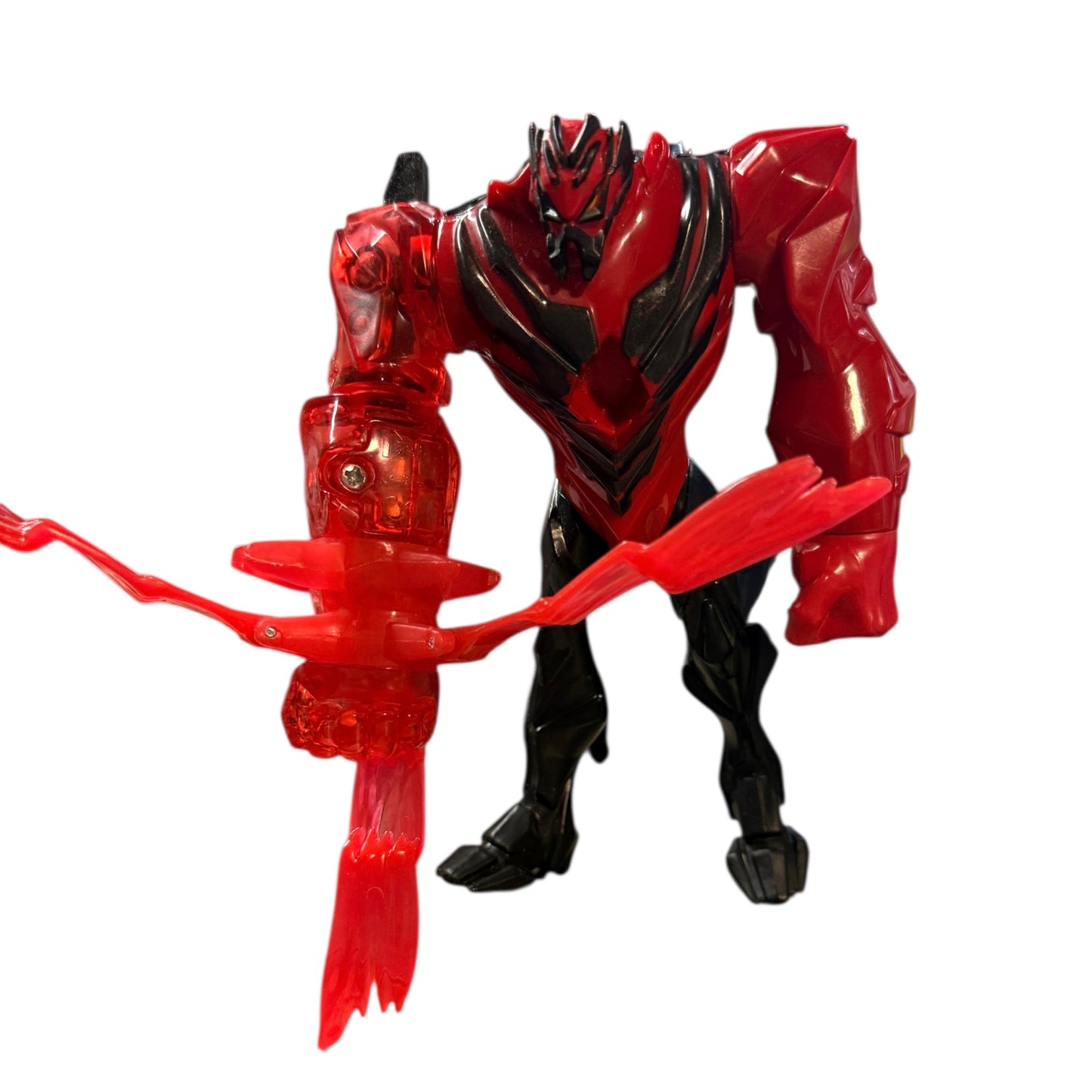 Max 2012 Steel Blade Dredd Attack 7" Action Figure Red & Black