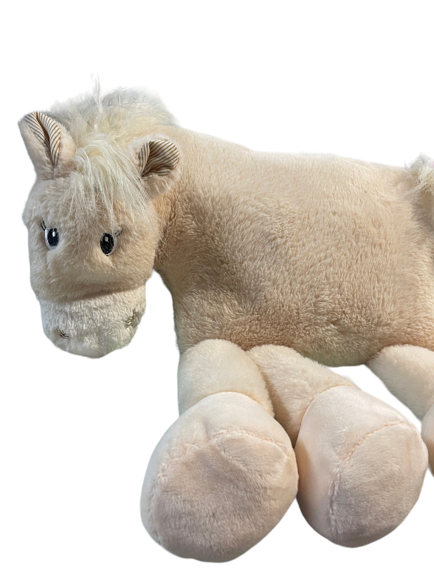 Goats on the Roof, Ultra Soft Plush Horse PillowStuffed Animal Toy 15"x16" Wobbly Legs in EUC