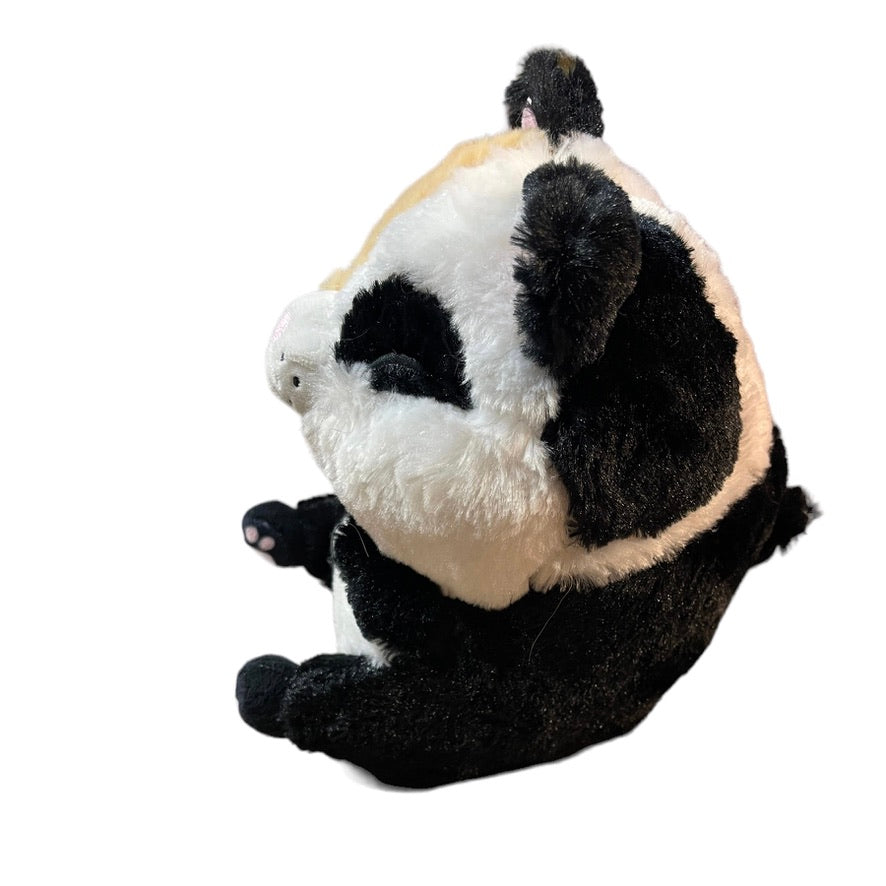 Nanco Belly Buddies Calico Fat Cat Plush Stuffed Animal Toy 9" Preowned in GUC
