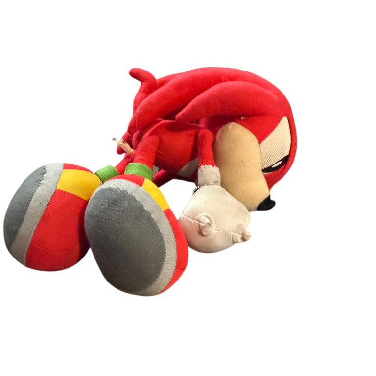 Jakks Pacific Sega Gaming Sonic the Hedgehog Knuckles Stuffed Animal Plush Toy