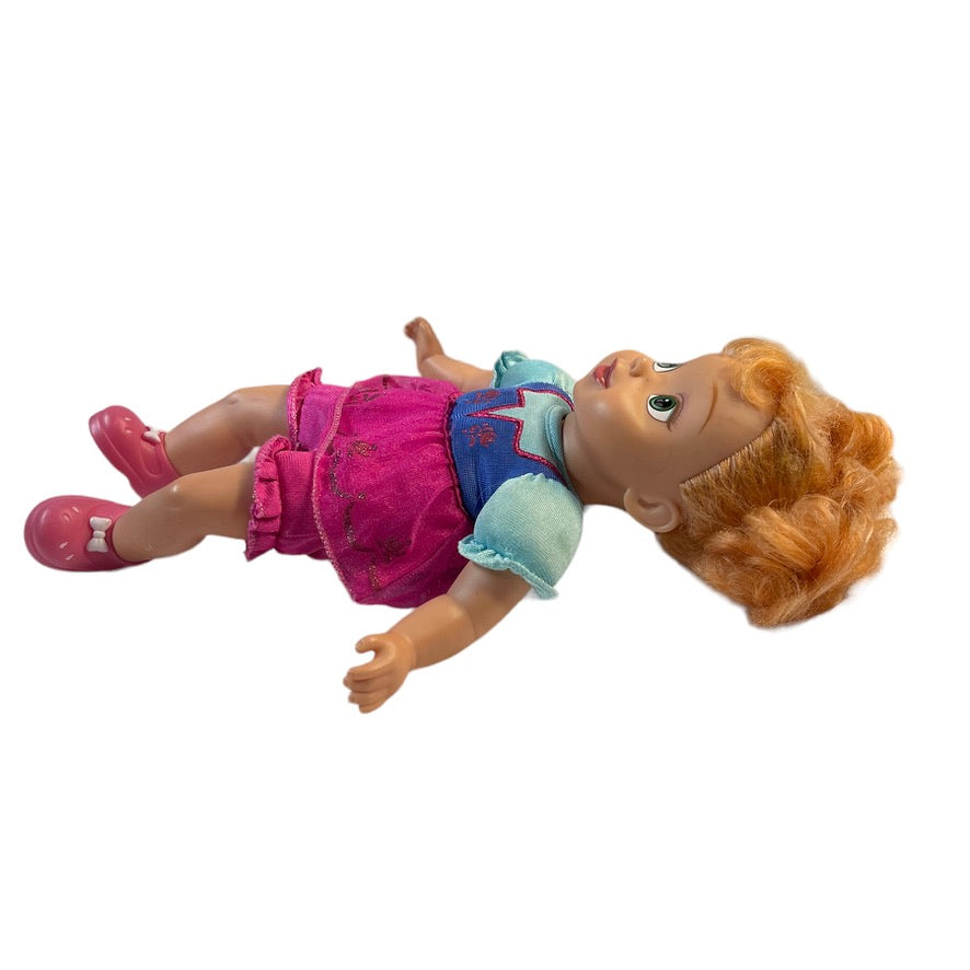 Tollytots, My First Princess 12" Baby Doll, Anna from Frozen, Disney in Original Outfit EUC