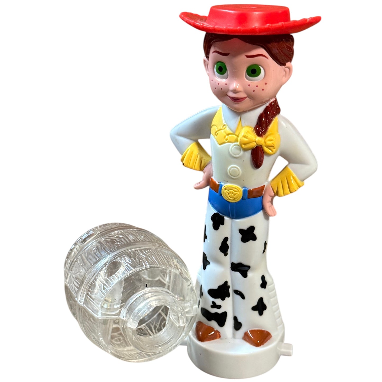 Toy Story 2 Disney Pixar McDonald's Happy Meal Jesse Vintage Toy Candy Dispenser in GUC
