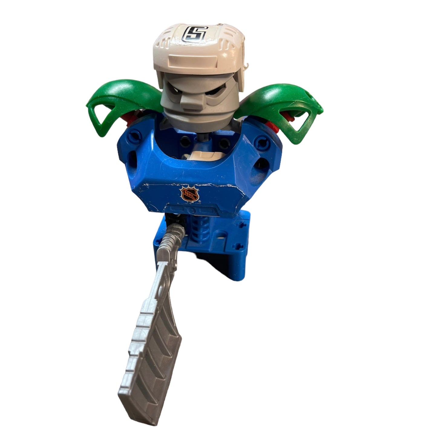Love Hockey? Love Lego? Mixed Lot of Six, as is, 4 inch Lego NHL Hockey Figures