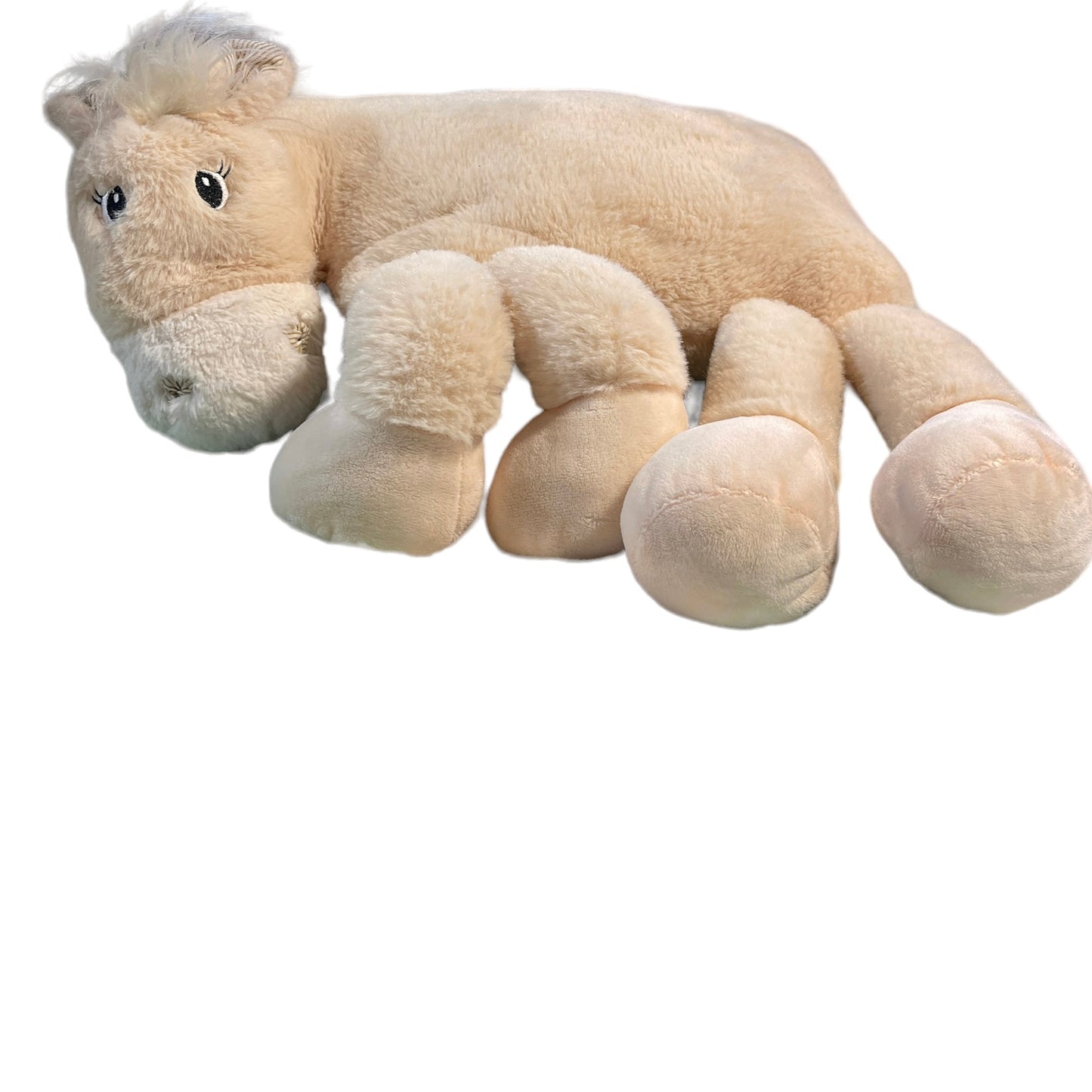 Goats on the Roof, Ultra Soft Plush Horse PillowStuffed Animal Toy 15"x16" Wobbly Legs in EUC