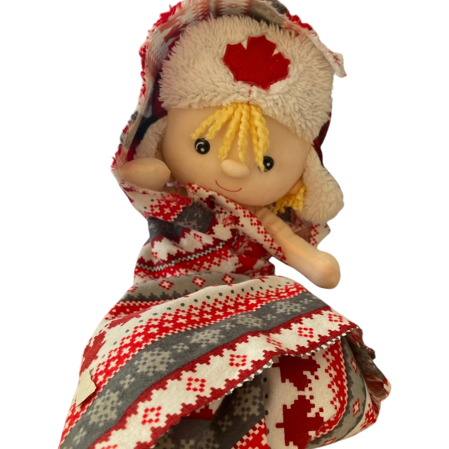 Canadian Outgdoor Girl Kickin's Kids 12" Toy Doll Preowned in EUC with Missing Jacket