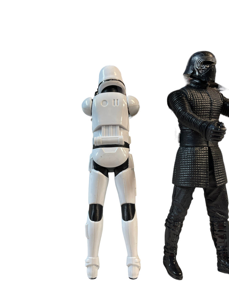 Star Wars Hasbro Action Stormtrooper The Force Awakens 12" Toy Figures Lot of 2
