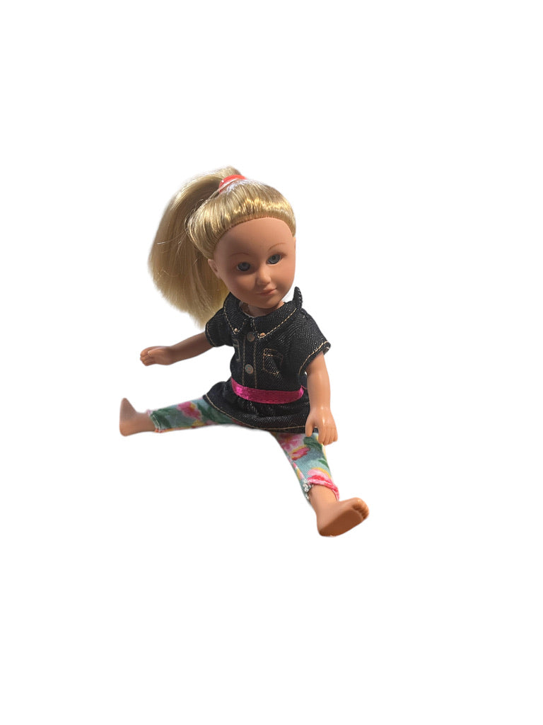My Life Miniature Dolls, Lot of 2 Cititoy 2013 Blond, Blue Eyed Twins One Original Outfit Preowned