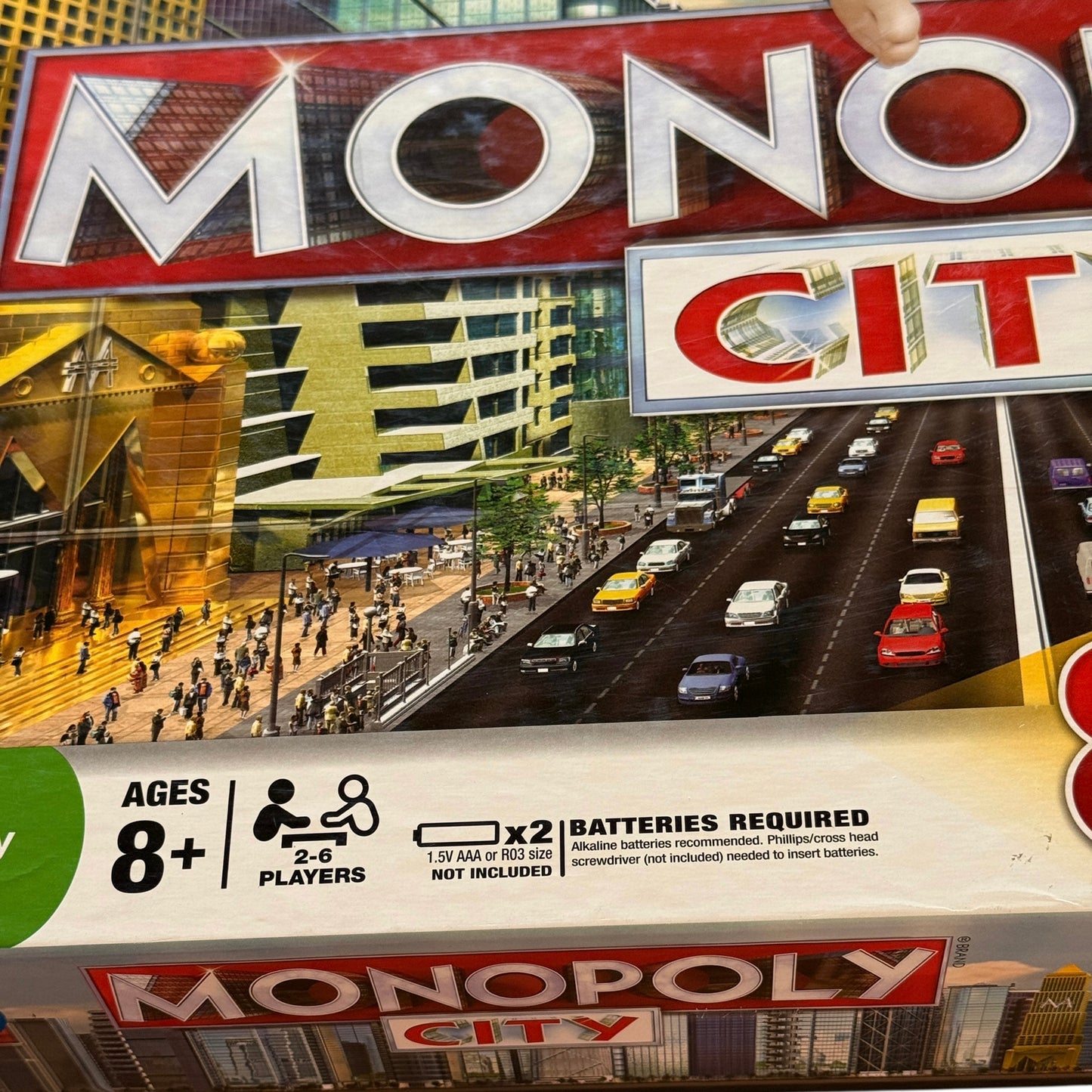 Monopoly City, An Electronic Board Game from Hasbro, in Very Good Preowned Condition