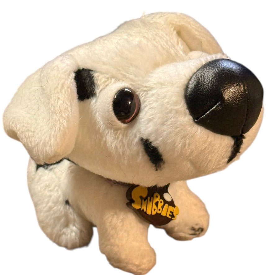 Original Snubbies, by Toy Quest Vintage 3.5 " Dalmatian Plush Dogs with Huge Black Noses