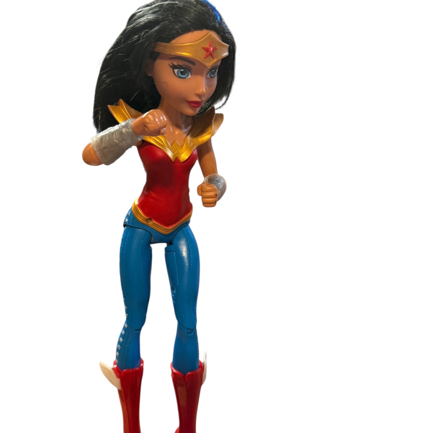 12" Mattel DC Comics Wonder Woman Action Figure, Lights, Sounds, Speaks 4 Phrases