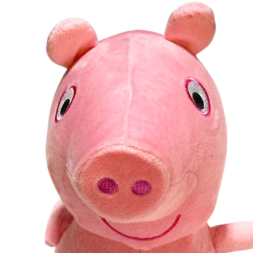Peppa Hug 'N Oink Talking 12" Plush Stuffed Pig, Cuddly & Sweet In Great Preowned Condition..