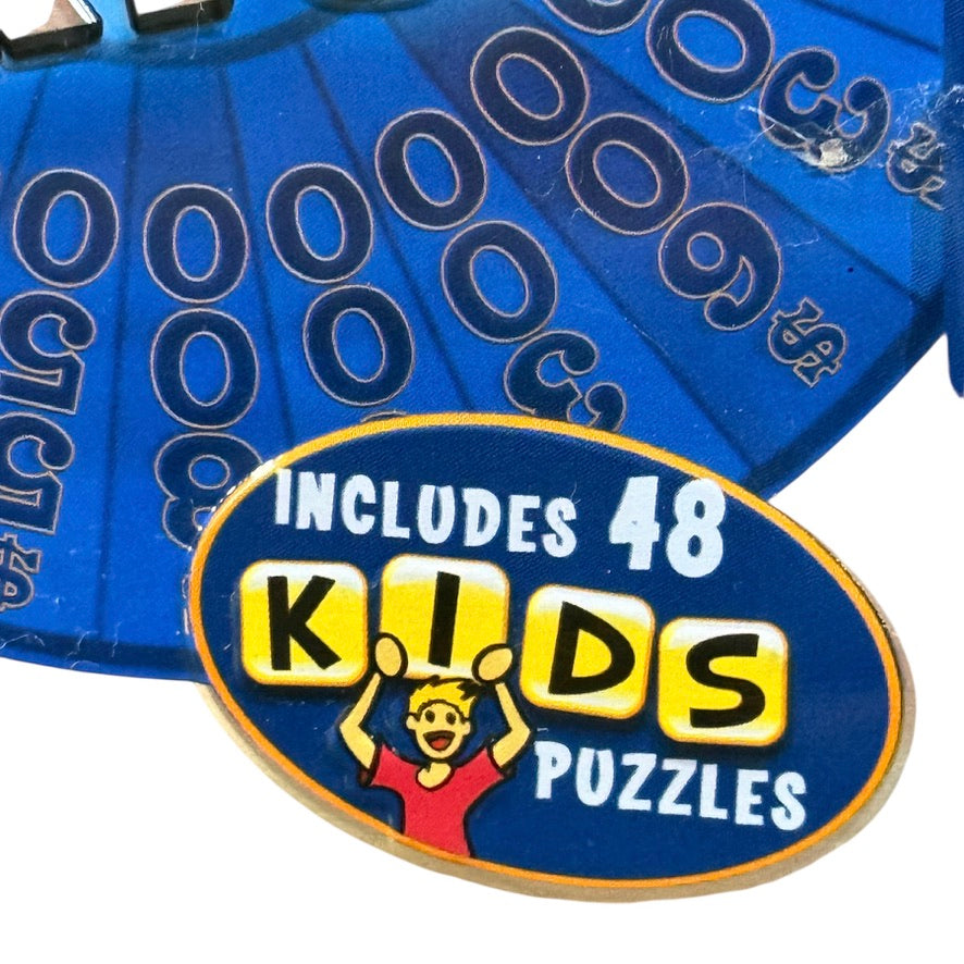 25th Silver Anniversary Edition 'Wheel of Fortune' with 96 Puzzles - 48 Designed for Kids