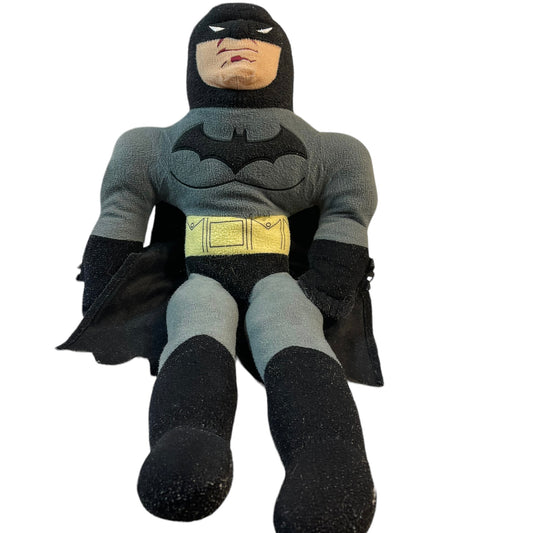 DC Comics 24" Fabric Batman the Dark Knight Rises Plush Stuffed Toy, Tags Faded/Removed