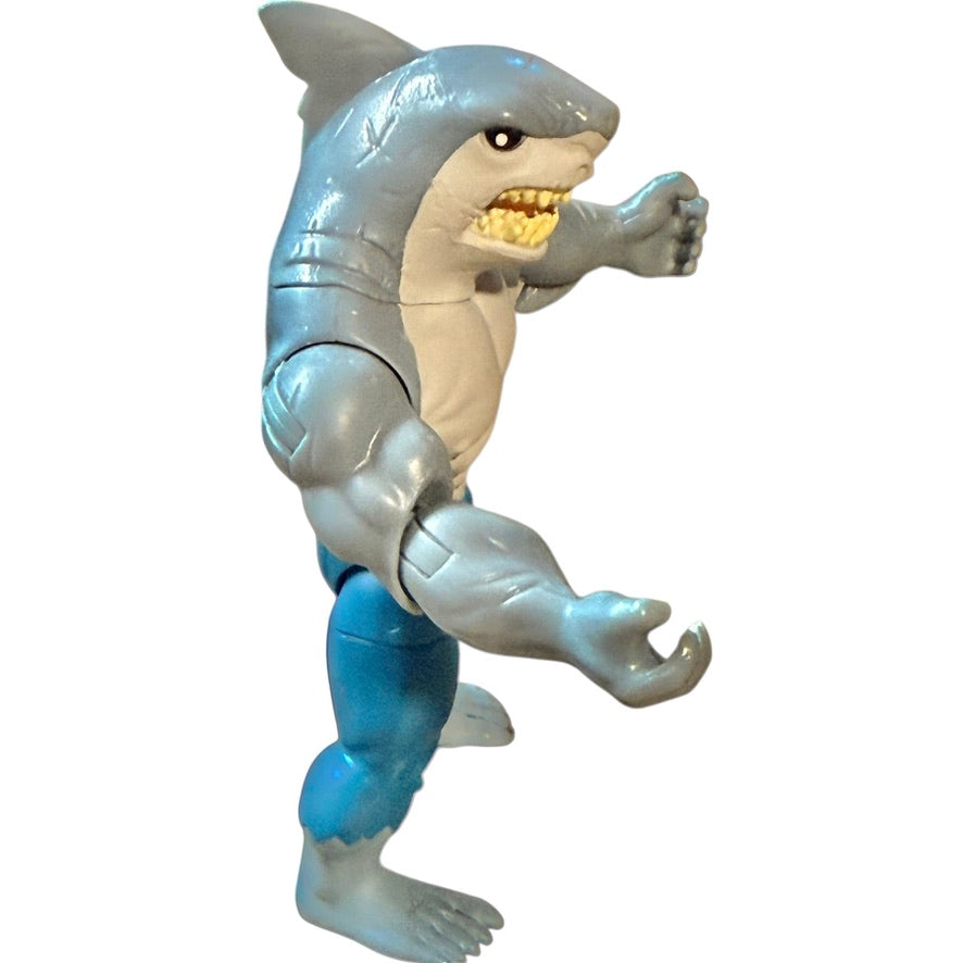 DC Comics SuperVillain King Shark, 5" Action Figure in Very Good Preowned Condition