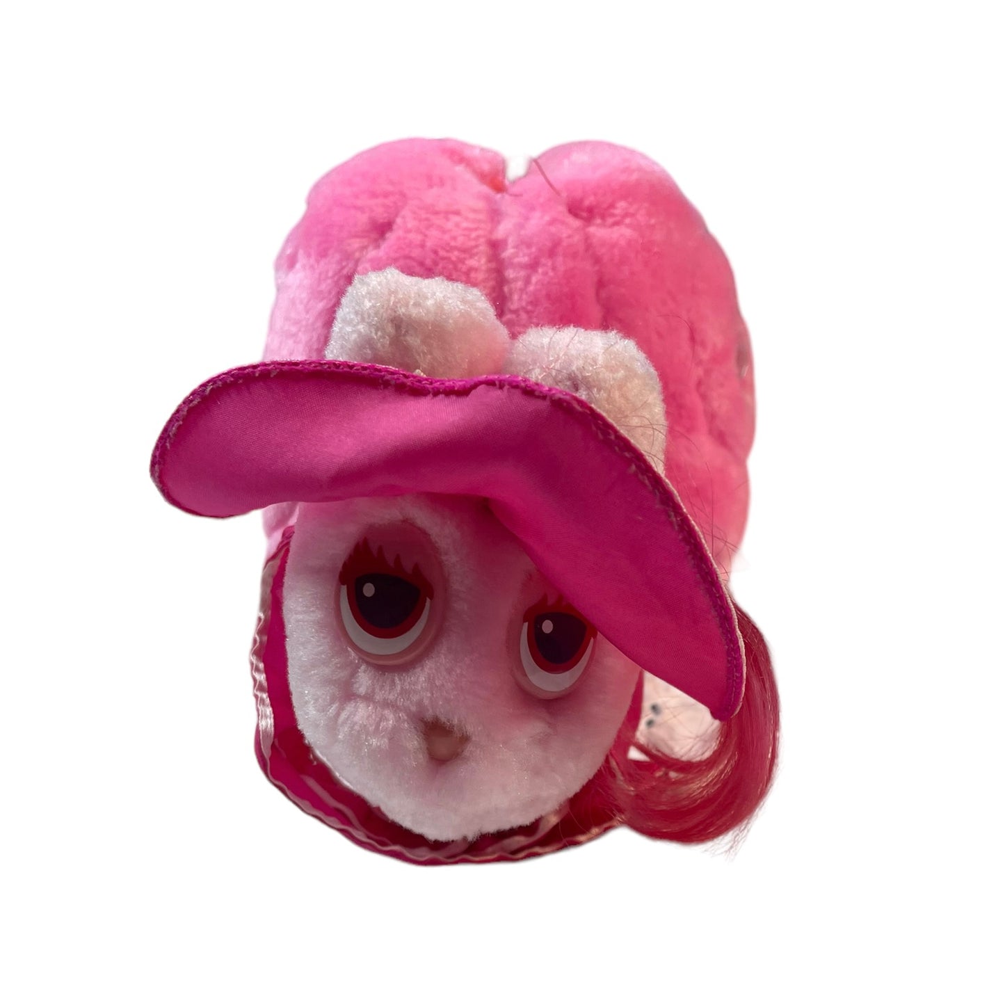 Tonka 1985 Keypers Pink Plush, a Sweet Faced Soft Snail with a Hidden Pouch in GUC