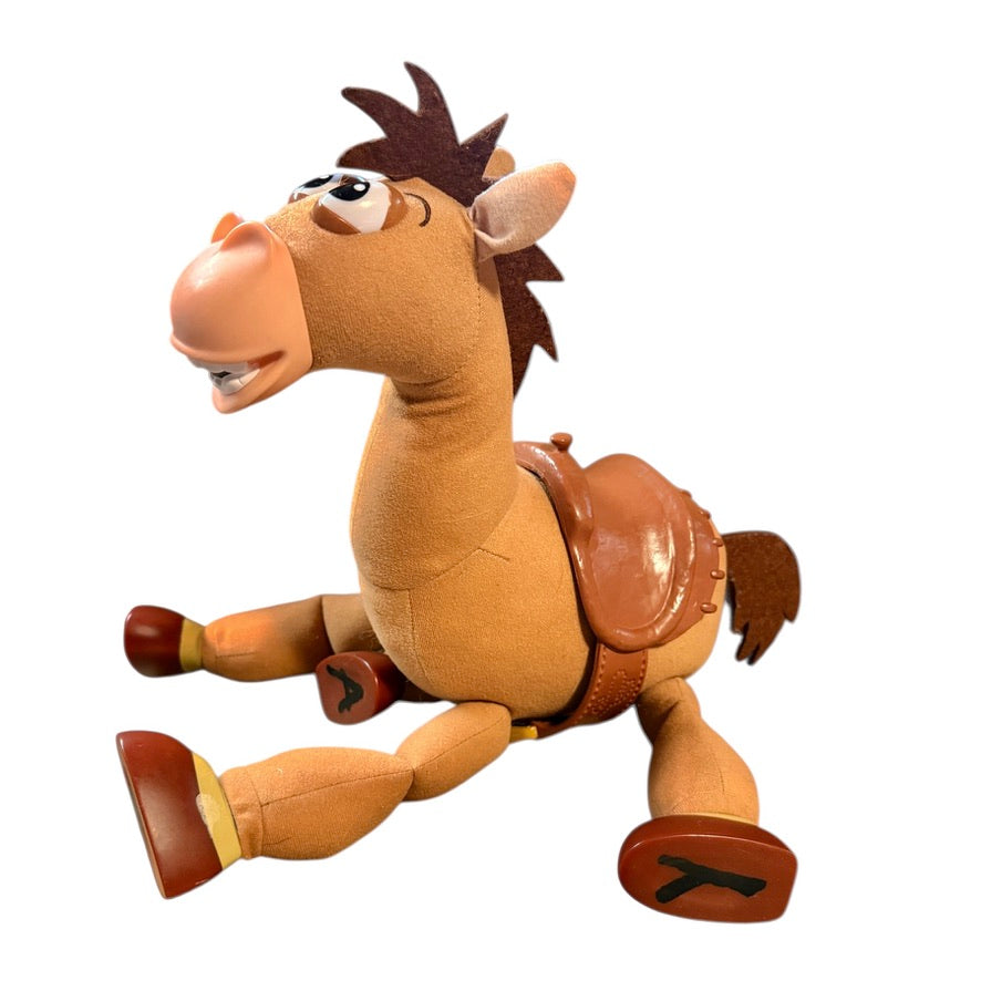 Disney Pixar Toy Story 17" Bullseye Plush Stuffed Animal Toy in GUC, Disconnected Sound Box