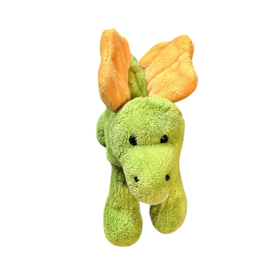 Wild Republic Plush Toy Stegosaurus Finger Puppet in Good Preowned Condition