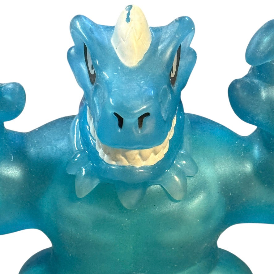 Heroes of Goo Jit Zu Dino X-Ray Series 4 Tyro Turquoise Tyro the T-Rex Action Figure, Posable