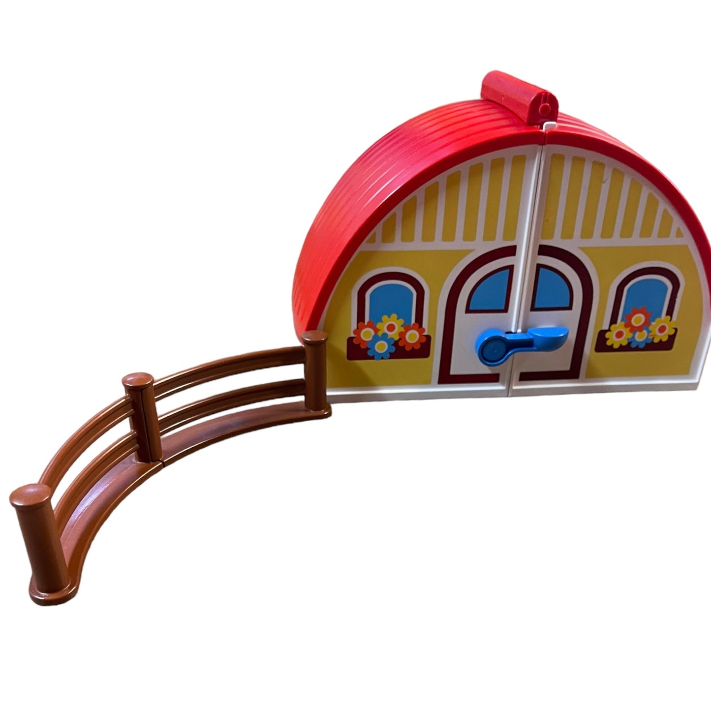 Playmobil Take-a-Long Barn & Accessories , Incomplete, Replacement Parts in GUC