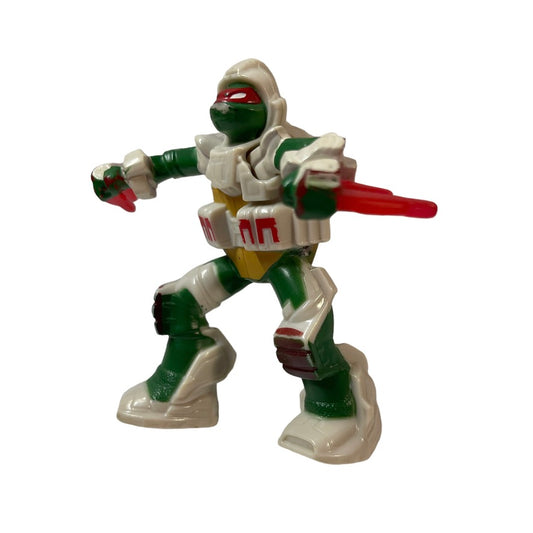 Teenage Mutant Ninja Turtle 2016 Viacom 4" Toy Raphael Playmates Animated with Weapons