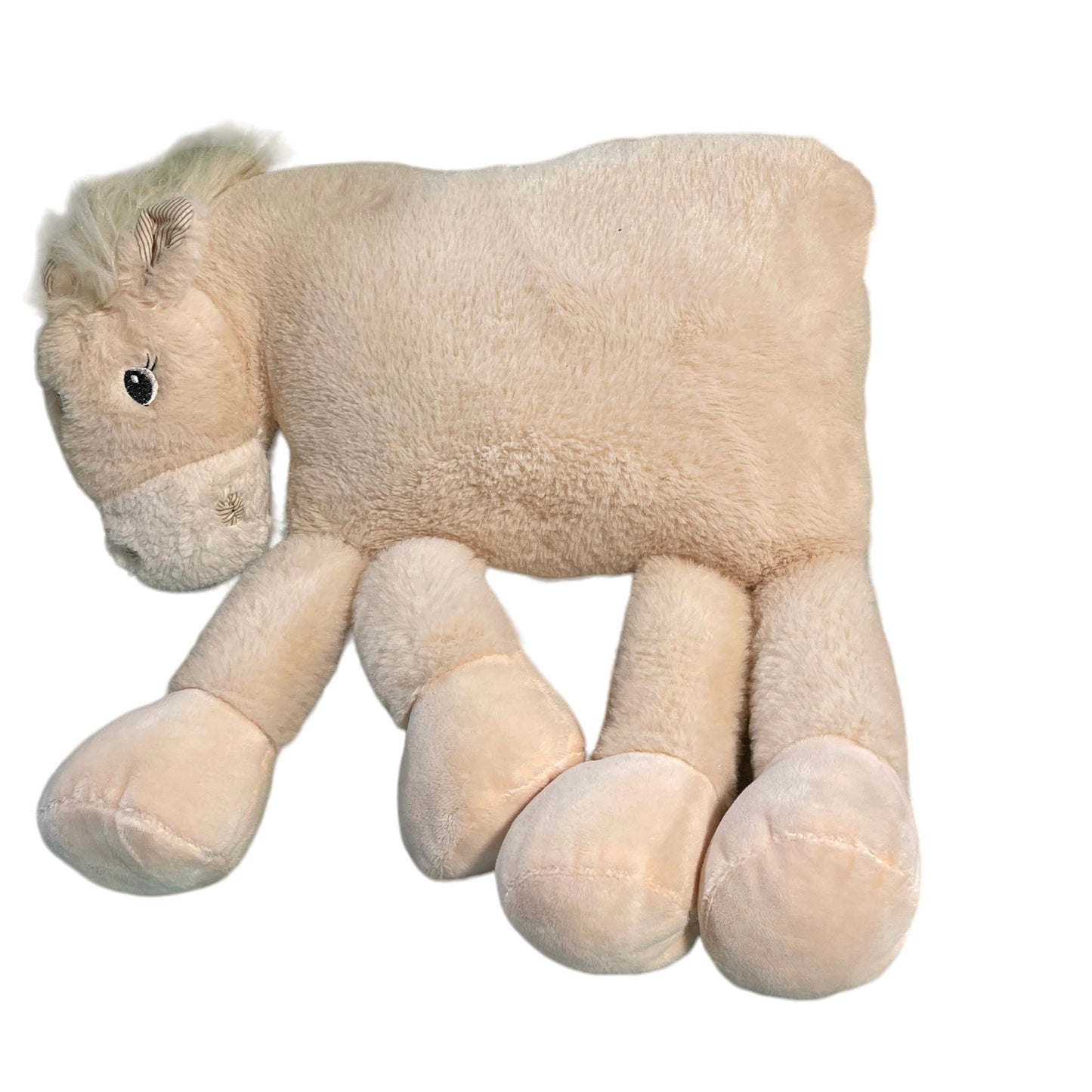 Goats on the Roof, Ultra Soft Plush Horse PillowStuffed Animal Toy 15"x16" Wobbly Legs in EUC